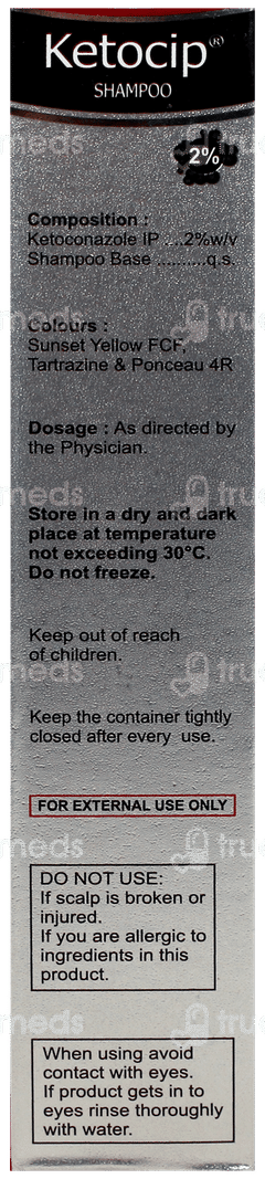 Ketocip 2% Shampoo 100Ml Ketocip 2% Shampoo 100Ml