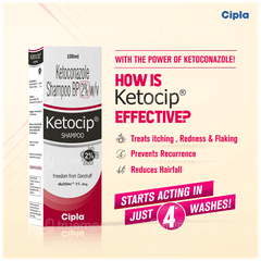 Ketocip 2% Shampoo 100ml Ketocip 2% Shampoo 100ml