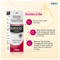 Ketocip 2% Shampoo 100ml Ketocip 2% Shampoo 100ml