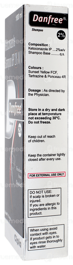 Danfree 2% Shampoo 100ml Danfree 2% Shampoo 100ml
