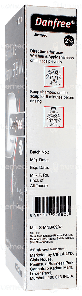 Danfree 2% Shampoo 100ml