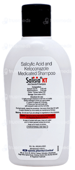 Salisia Kt Shampoo 75ml Salisia Kt Shampoo 75ml