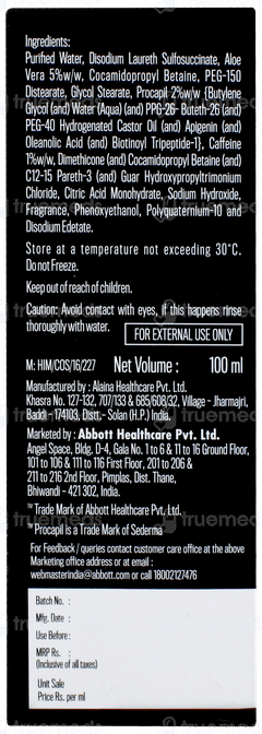 Minichek Anti Hair Loss Shampoo 100ml