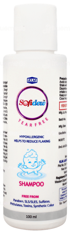Sofidew Baby Shampoo 100ml Sofidew Baby Shampoo 100ml