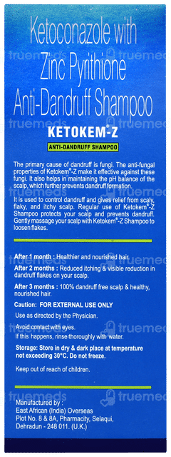 Ketokem Z Shampoo 110ml Ketokem Z Shampoo 110ml