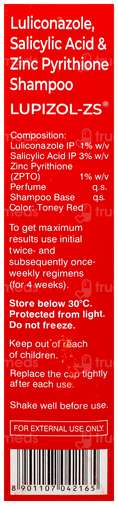 Lupizol Zs Shampoo 100Ml