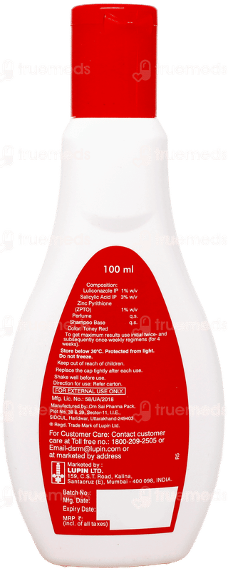 Lupizol Zs Shampoo 100Ml