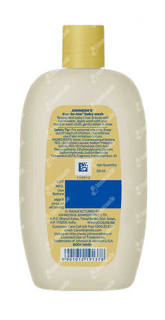 Johnsons Top To Toe Baby Wash 50ml