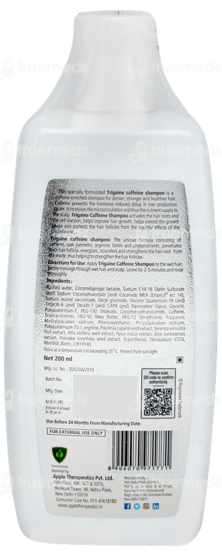 Trigaine Caffeine Shampoo 200ml
