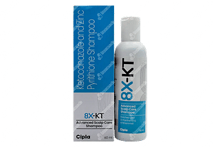 8x Kt 2/1 %  Shampoo 60 ML