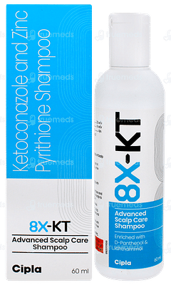 8x Kt Shampoo 60ml