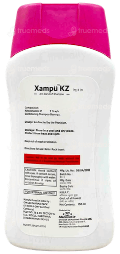 Xampu Kz Anti Dandruff Shampoo 100ml