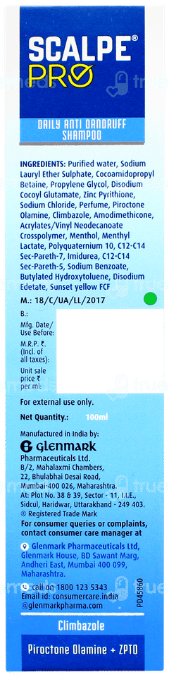 Scalpe Pro Daily Anti Dandruff Shampoo 100ml