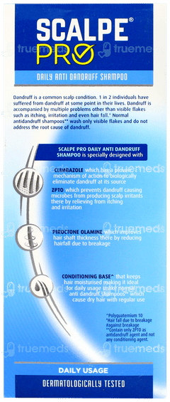 Scalpe Pro Daily Anti Dandruff Shampoo 100ml