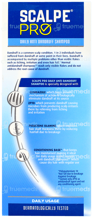 Scalpe Pro Daily Anti Dandruff Shampoo 100ml