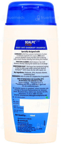 Scalpe Pro Daily Anti Dandruff Shampoo 100ml