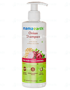 Mamaearth Onion Shampoo For Hair Fall Control 250ml