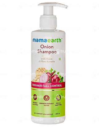 Mamaearth Onion Shampoo For Hair Fall Control 250 ML