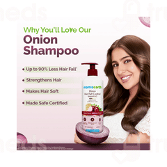 Mamaearth Onion For Hair Fall Control Shampoo 400ml