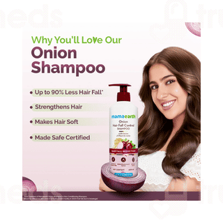 Mamaearth Onion For Hair Fall Control Shampoo 400ml