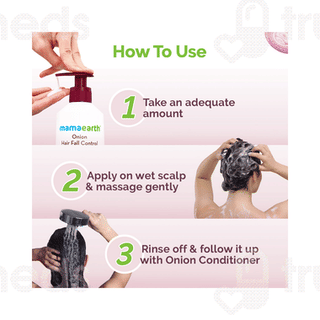 Mamaearth Onion For Hair Fall Control Shampoo 400ml