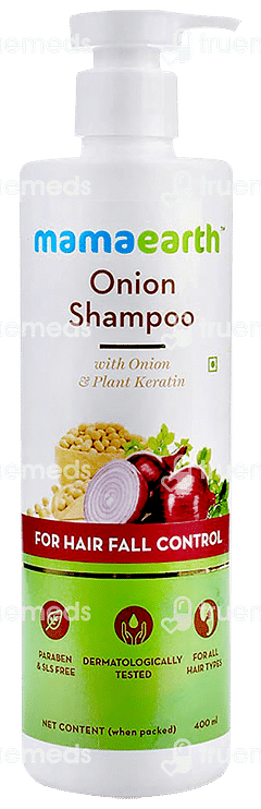 Mamaearth Onion For Hair Fall Control Shampoo 400ml