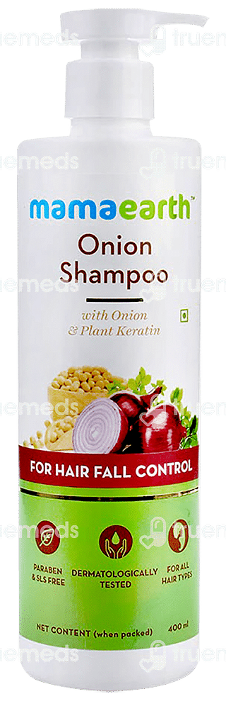 Mamaearth Onion Shampoo For Hair Fall Control 400 ML