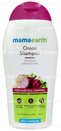 Mamaearth Onion For Hair Fall Control Shampoo 200ml