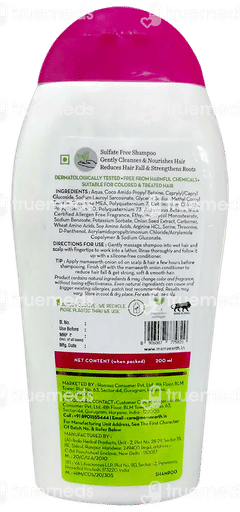 Mamaearth New & Improved Onion For Hair Fall Control Shampoo 200ml