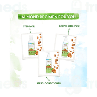 Mamaearth Almond Conditioner For Healthy Hair Growth 250 ML