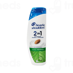 Head & Shoulders 2 In 1 Anti Dandruff Shampoo + Conditioner Cool Menthol 340ml