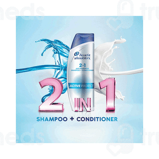 Head & Shoulders Active Protect 2 In 1 Anti Dandruff Shampoo And Conditioner 180 ML