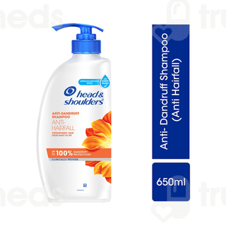 Head & Shoulders Anti Dandruff Anti Hairfall Shampoo 650 ML
