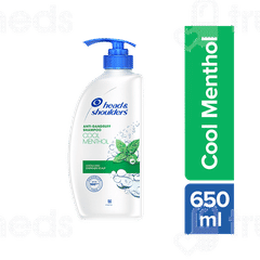 Head & Shoulders Anti Dandruff Cool Menthol Shampoo 650ml