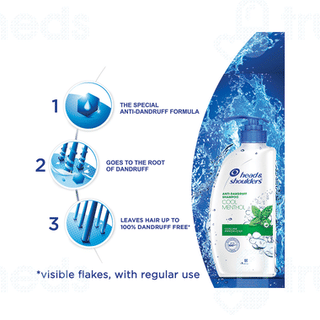 Head & Shoulders Anti Dandruff Cool Menthol Shampoo 650ml