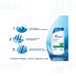 Head & Shoulders Cool Menthol Anti Dandruff Shampoo 340ml