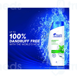 Head & Shoulders Anti Dandruff Cool Menthol Shampoo 180ml