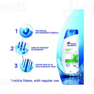 Head & Shoulders Anti Dandruff Cool Menthol Shampoo 180ml