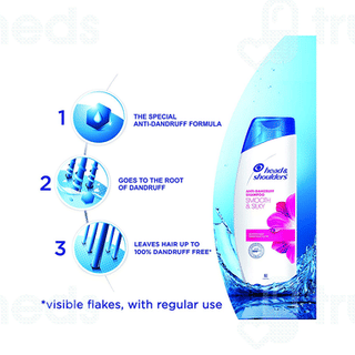 Head & Shoulders Anti Dandruff Smooth & Silky Shampoo 180ml