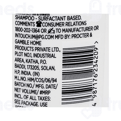 Pantene Pro V Advanced Hairfall Solution Silky Smooth Care Shampoo 180Ml