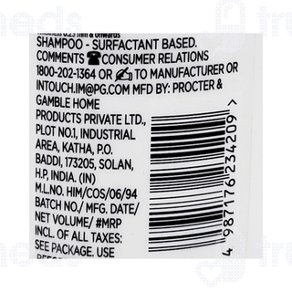 Pantene Pro V Advanced Hairfall Solution Silky Smooth Care Shampoo 180Ml
