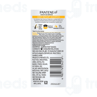 Pantene Pro V Advanced Hairfall Solution Total Damage Care Shampoo 180 Ml