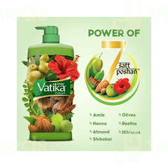 Dabur Vatika Naturals Heena & Amla Health Shampoo 640ml Dabur Vatika Naturals Heena & Amla Health Shampoo 640ml