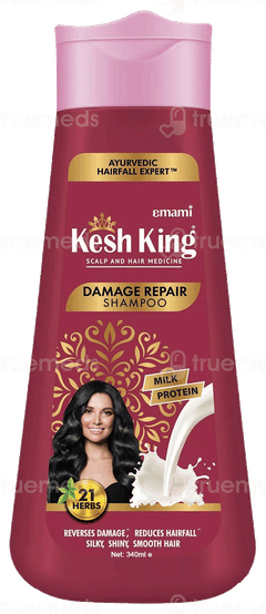 Emami Kesh King Ayurvedic Hairfall Expert Damage Repair Shampoo 340Ml