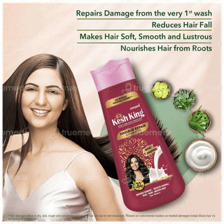 Emami Kesh King Ayurvedic Hairfall Expert Damage Repair Shampoo 340Ml