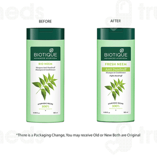 Biotique Bio Neem Margosa Anti Dandruff Shampoo And Conditioner 180 ML