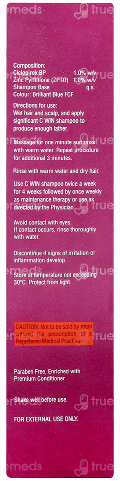 C Win Shampoo 100ml