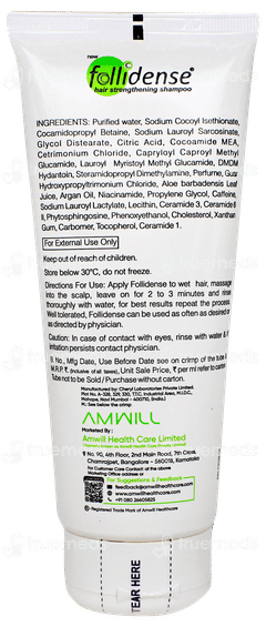 Follidense Hair Strengthening Shampoo 150ml