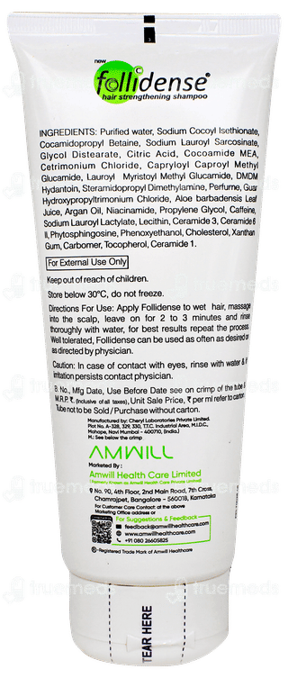 Follidense Hair Strengthening Shampoo 150ml