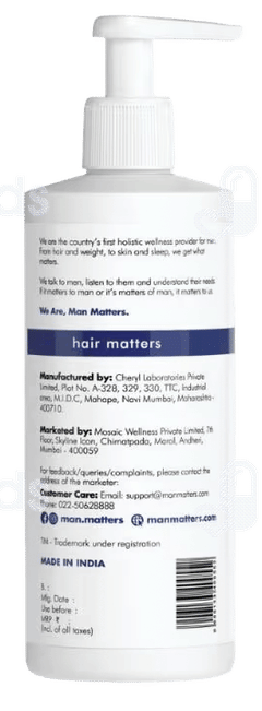 Man Matters Anti Hair Fall Shampoo 200 Ml
